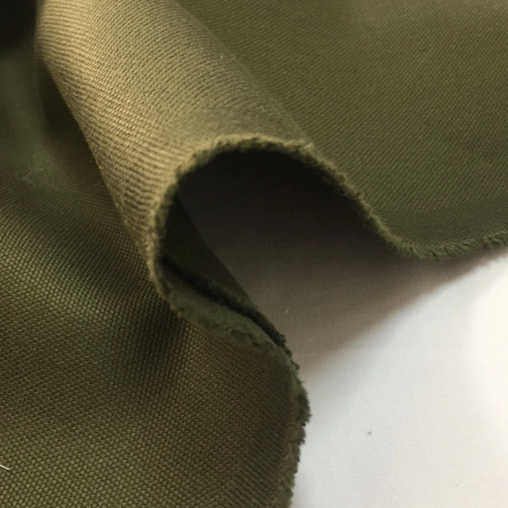 New Design 395GSM High Quality Canvas Watrproof Plain Cotton Dyed Fabric Wholesale
