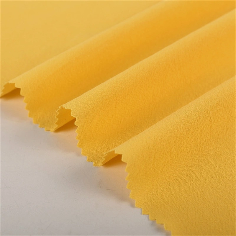 Yigao Textile Imitation Linen Sand Wrinkle Washing Fabric Pure Cotton Woven Fabric