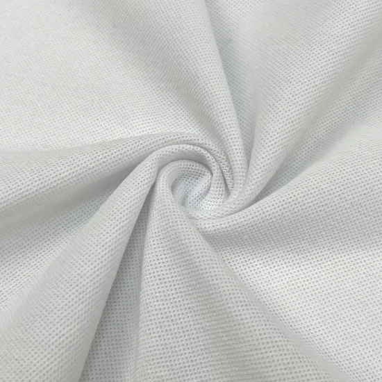 Material de algodão de poliéster absorvente de suor tricotado Tc Pique Mesh