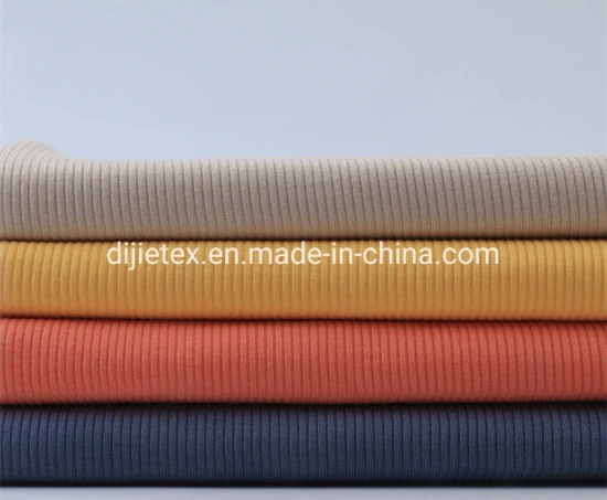 Malha de algodão puro 92 algodão 8 elastano tecido respirável elástico para roupas