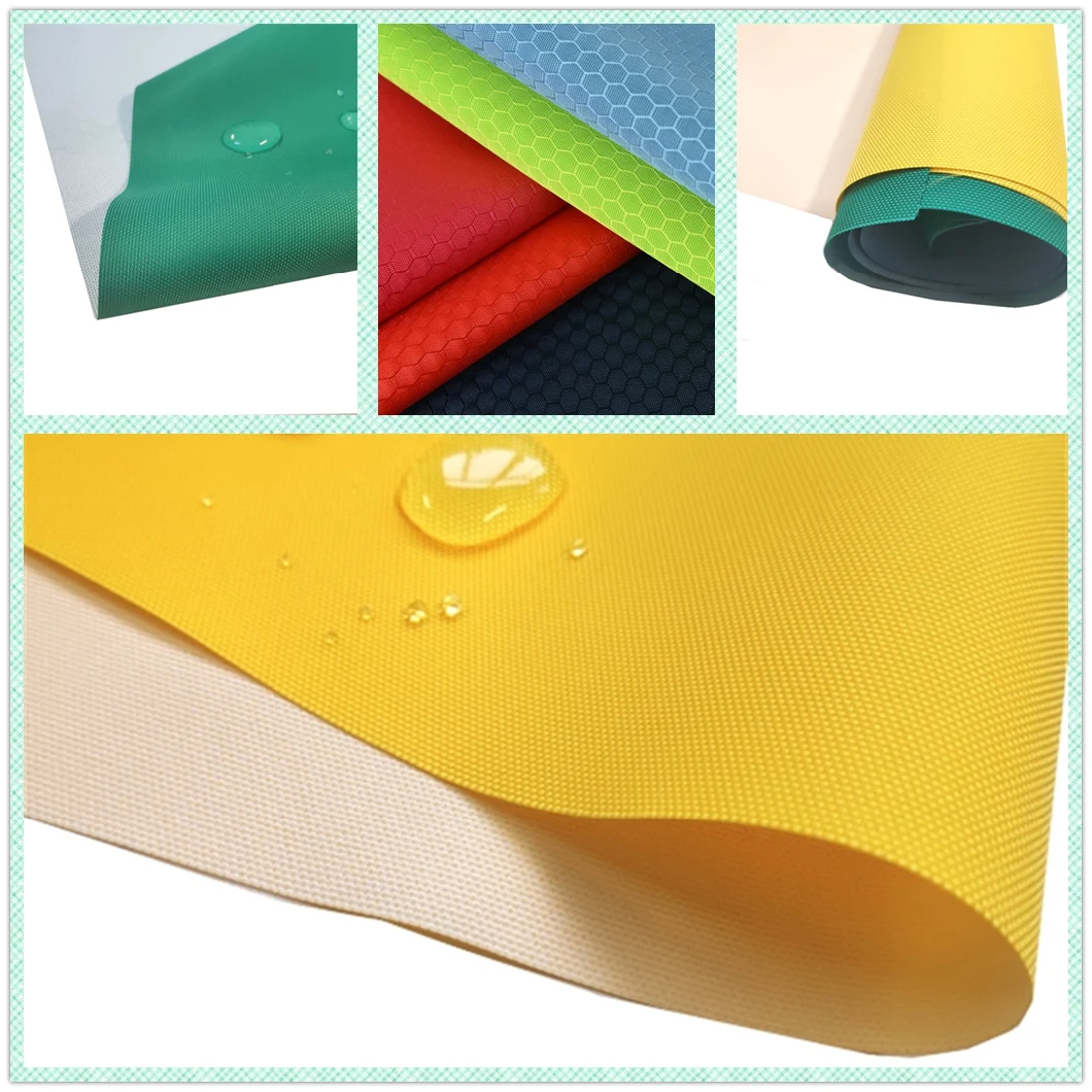 Waterproof Breathable PU/PA/PVC Coated Plain Nylon/Polyester Ripstop Oxford Acrylic Fabric Oxford Fabric for Bags or Tents