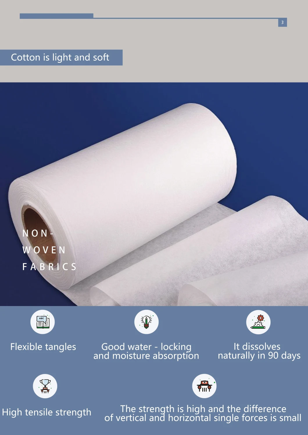 Polyester Hydrophilic Surgical Pure Cotton Spunlace Non Woven Fabric Viscose, Non Woven Spunlace Cotton Fabric