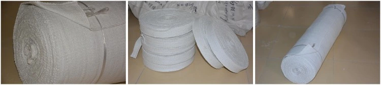 High Temperature Heat Insulation Resistant Aluminum Foil Industrial Ceramic Fiber Fabric Cloth Felt Textile Insulation Ceramic Fabric