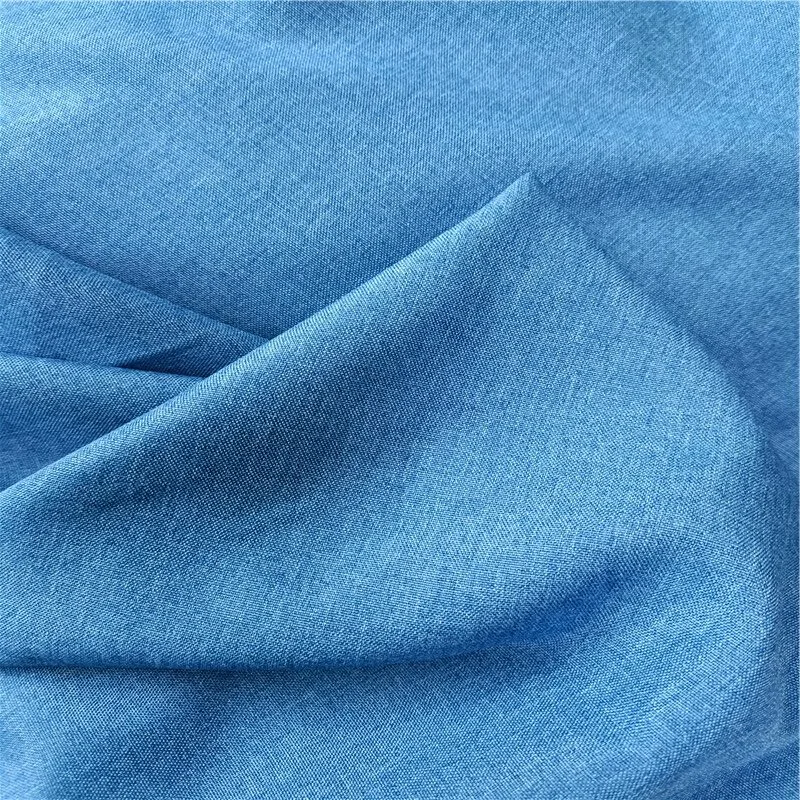 Polyester Linen 600d Cationic Oxford Canvas Fabric