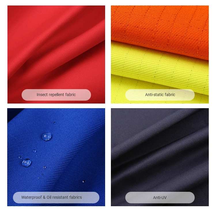 380gram Cotton Flame Proof Canvas Fabric for Safety Workwear
